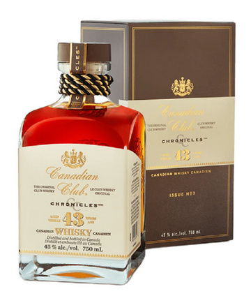 Canadian Club Chronicles 43 Year Old Whisky .750ml