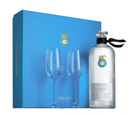 Casa Dragones Tequila Joven With Glasses Set .750ml Jalisco,Mexico