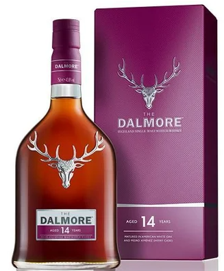 The Dalmore 14 Year Old Single Malt Scotch Whisky .750ml