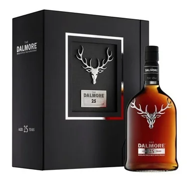 The Dalmore 25 Year Old Single Malt Scotch Whisky .750ml