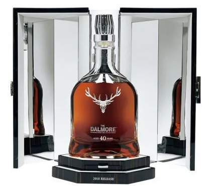 The Dalmore 40 Year Old Single Malt Scotch Whisky .750ml