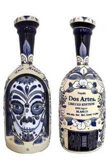 Dos Artes Skull Calavera  Limited Edtion Tequila Blanco 1lt