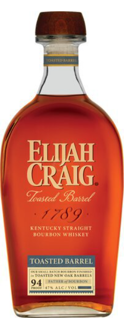 Elijah Craig Toasted Barrel Straight Bourbon Whiskey .750ml