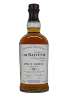 The Balvenie 12 Year Old Single Barrel Scotch Whisky .750ml