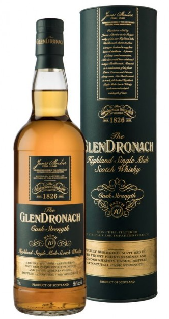 Glendronach Cask Strength Batch 10 Single Malt Scotch Whisky .750ml