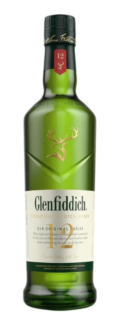 Glenfiddich 12 Year Old Single Malt Scotch Whisky .750ml