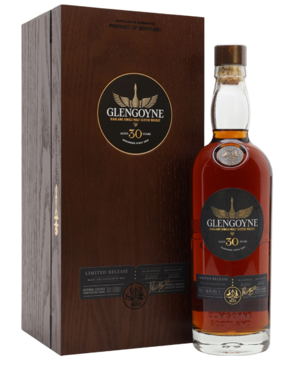 Glengoyne 30 Year Old Single Malt Scotch Whisky .750ml
