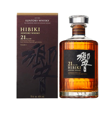 Hibiki 21 Year Old Blended Whisky .750ml