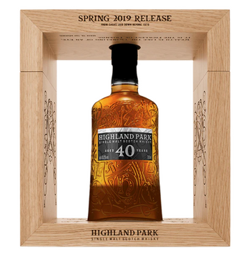 2019 Highland Park 40 Year Old Single Malt Scotch Whisky .750ml
