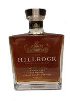 Hillrock Double Cask Rye Whiskey Sauternes Finish