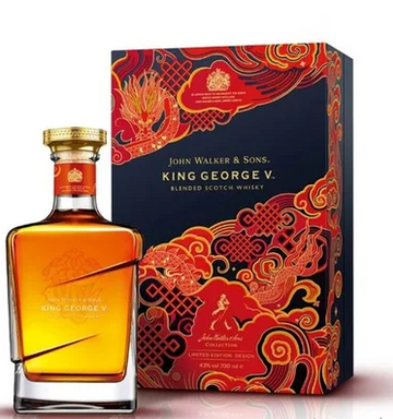 Johnnie Walker Blue Label King George V Edition Scotch Whisky .750ml