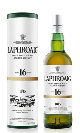 Laphroaig 16 Year Old Single Malt Scotch Whisky .750ml