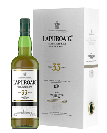 Laphroaig The Ian Hunter Story Book 3 Source Protector 33 Year Old Single Malt Scotch Whisky .750ml