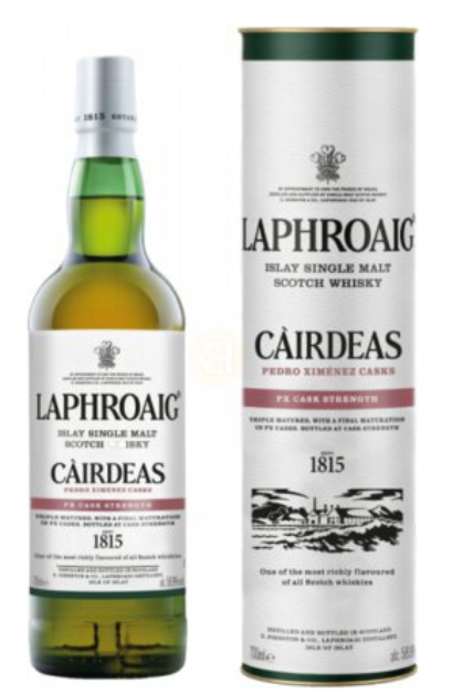 Laphroaig Cairdeas PX Cask Strength Single Malt Scotch Whisky .750ml