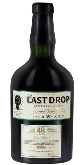 The Last Drop 48 Year Old Finest Aged Blended Scotch Whisky .750ml