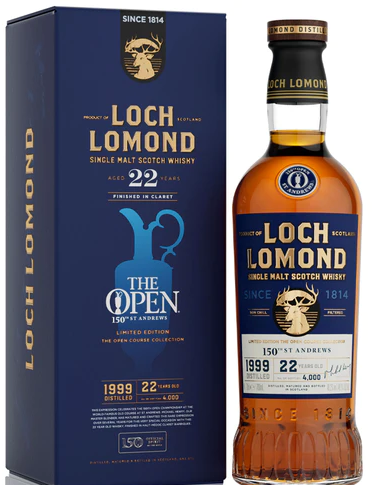 Loch Lomond The Open Course Collection 150th Anniversary 22 Year Old Single Malt Scotch Whisky .750ml