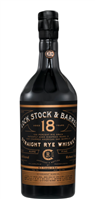 Lock Stock & barrel 18 years straight rye whiskey