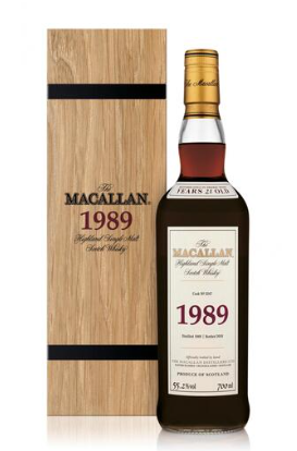 1989 The Macallan Fine & Rare Vintage Single Malt Scotch Whisky Cask # 3247 .750ml