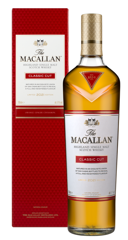 2021 The Macallan Limited Edition Classic Cut Single Malt Scotch Whisky .750ml