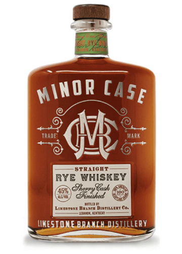 Minor Case Straight Rye Whiskey .750ml