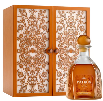 Patron Limited Edition En Lalique Serie 1 Tequila Extra Anejo .750ml