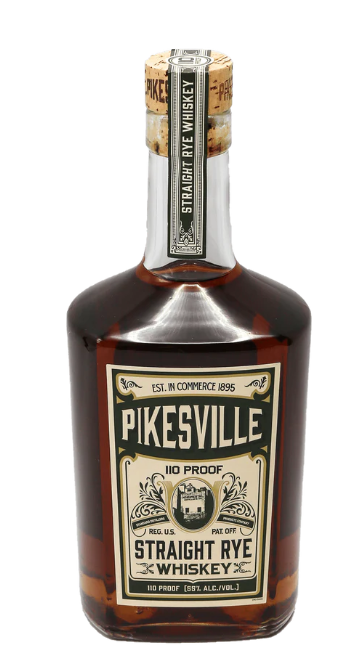 Pikesville 110 Proof Straight Rye Whiskey .750ml
