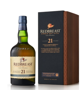 Redbreast 21 Year Old Single Pot Still Irish Whiskey .750ml