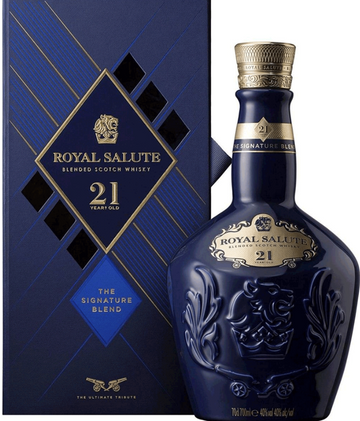 Royal Salute The Signature Blend 21 Year Old Blended Scotch Whisky .750ml