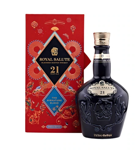 Royal Salute The Signature Blend Chinese New Year Special Edition 21 Year Old Blended Scotch Whisky .750ml
