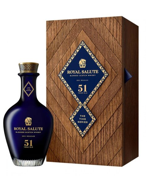 Royal Salute The Time Series 51 Year Old Blended Scotch Whisky .750ml