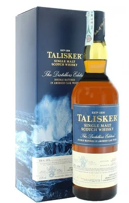 Talisker Distillers Edition Double Matured Amoroso Sherry Cask Wood Single Malt Scotch Whisky .750ml