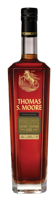 Thomas S. Moore Cabernet Sauvignon Cask Finish Kentucky Straight Bourbon Whiskey .750ml