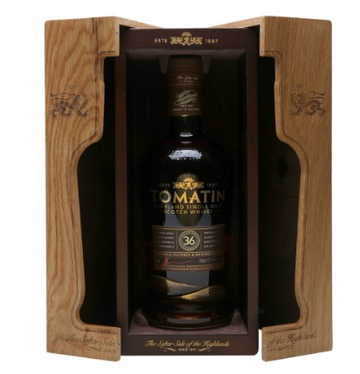 Tomatin Small Batch Release 36 Year Old Single Malt Scotch Whisky Batch No 5  .750ml