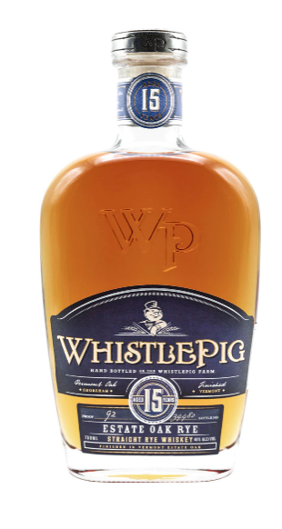 WhistlePig 15 Year Old Straight Rye Whiskey 750ml