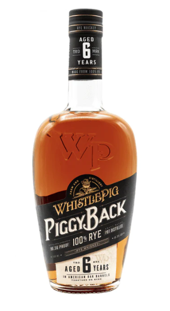 WhistlePig Farm 'Piggy Back' 6 Year Old Rye Whiskey .750ml