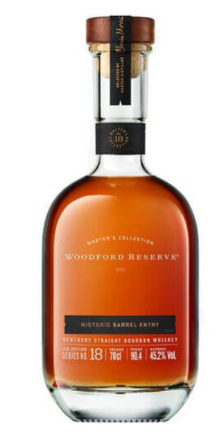 Woodford Reserve Master's Collection Historic Barrel Entry Kentucky Straight Bourbon Whiskey  .700ml